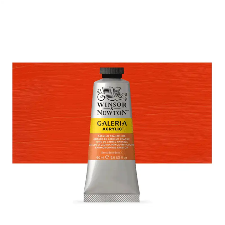 وینزور اکرلیک ۶۰میل شماره ۰۹۰ cadmium orange hue